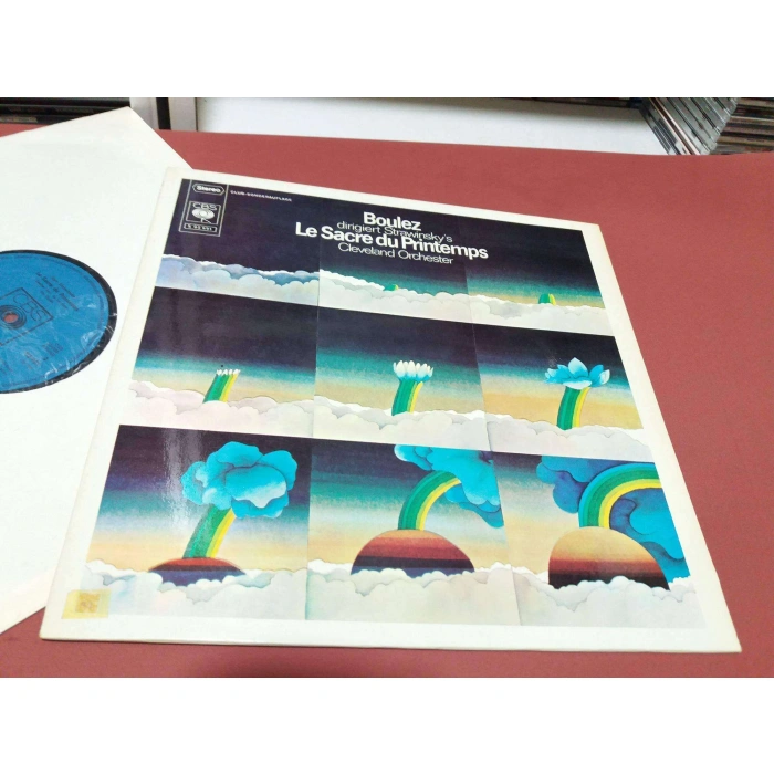 STRAWINSKY LE SACRE DU PRINTEMPS PIERRE BOULEZ