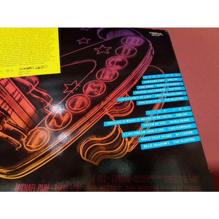 STREET OF FIRE FILM MUSIC