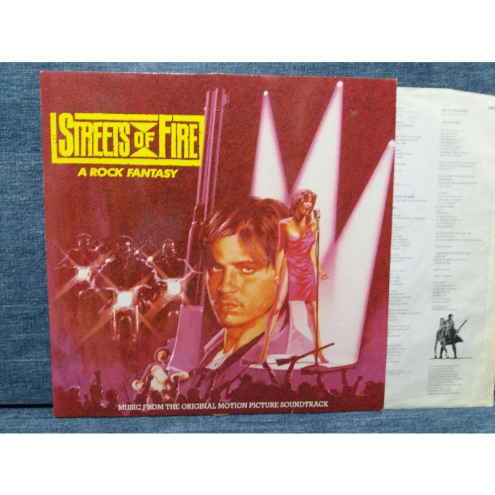 STREETS OF FIRE A ROCK FANTASY FILM MUSIC ALBUM