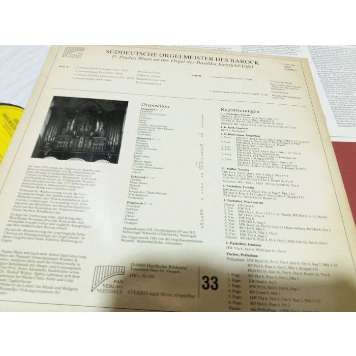 SUDDEUTSCHE ORGEL DE BAROCK