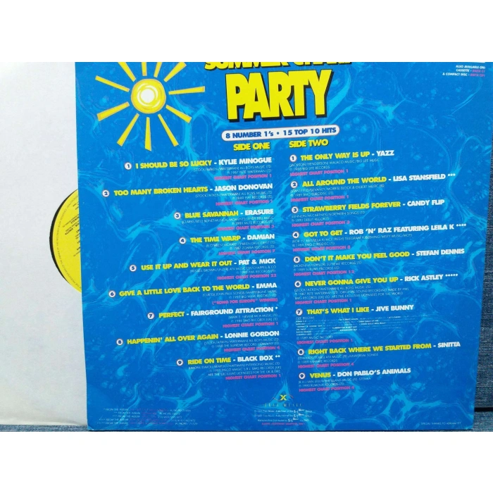 SUMMER CHART PARTY 18 HITS
