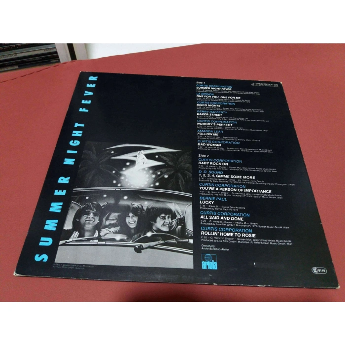 SUMMER NIGHT FEVER FILM MUSIC