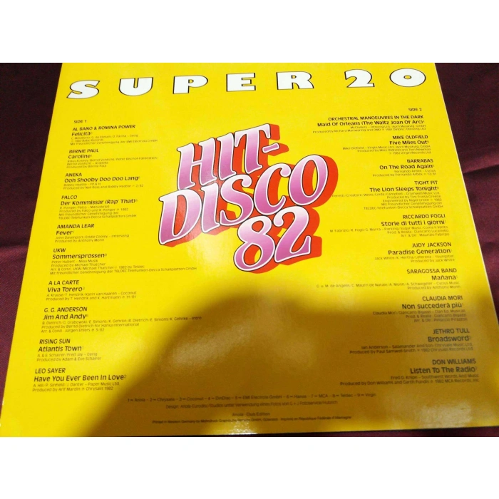 SUPER 20 DISCO 82