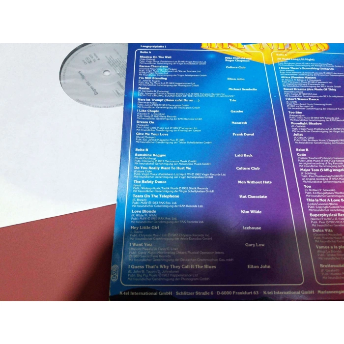 SUPER HITS NEWS TOPHITS    2 LP