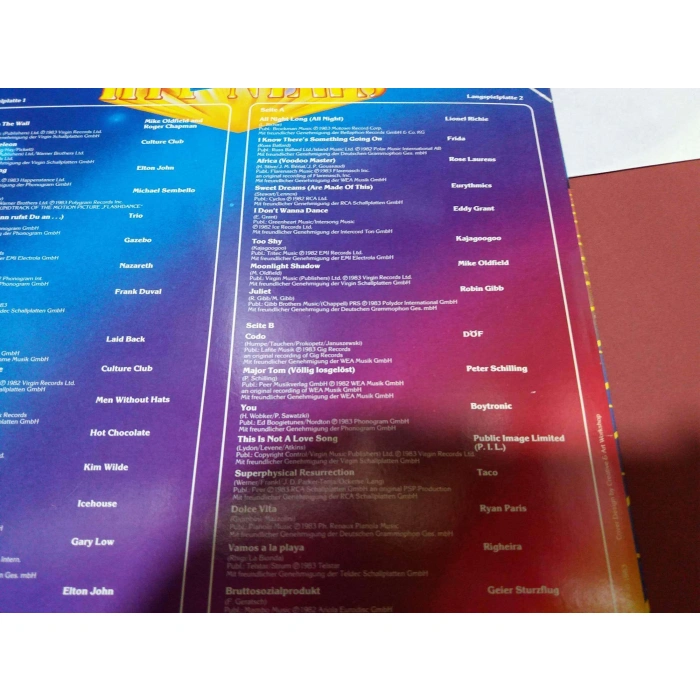 SUPER HITS NEWS TOPHITS    2 LP