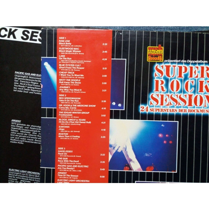 SUPER ROCK SESSION 24 SUPERSTAR   2 LP