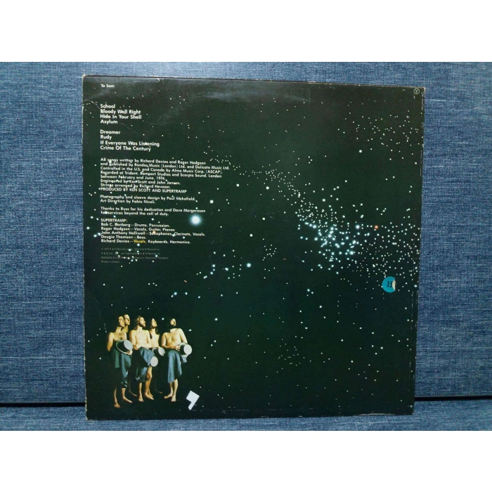 SUPERTRAMP CRIME OF THE CENTURY