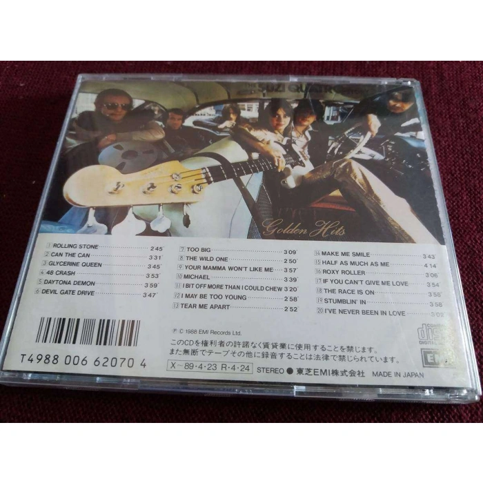 SUZI QUATRO GOLDEN HITS  ( JAPAN )
