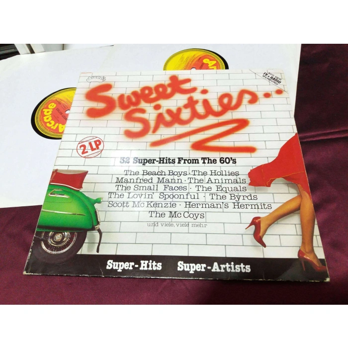 SWEET SIXTIES 32 SUPER HITS 60S     2 LP