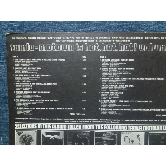 TAMLA MOTOWN IS HOT VOLUME 4