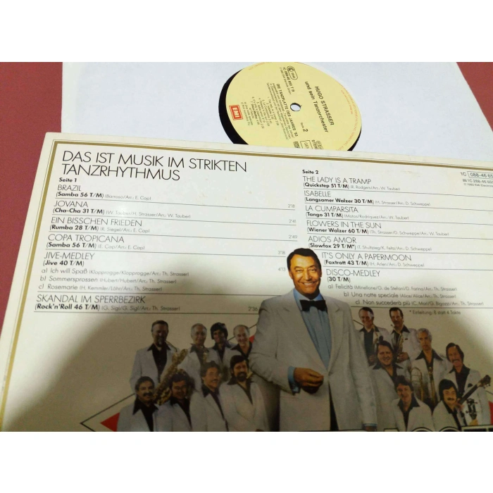 TANZ PLATTE DES JAHRES 83 HUGO STRASSER