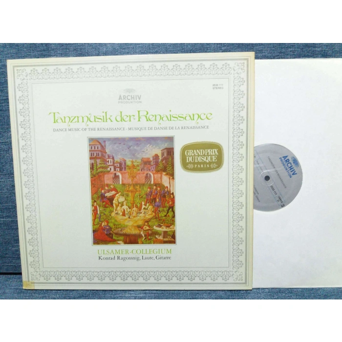 TANZMUSIK  DER RENAISSANCE HERBERT TACHEZI