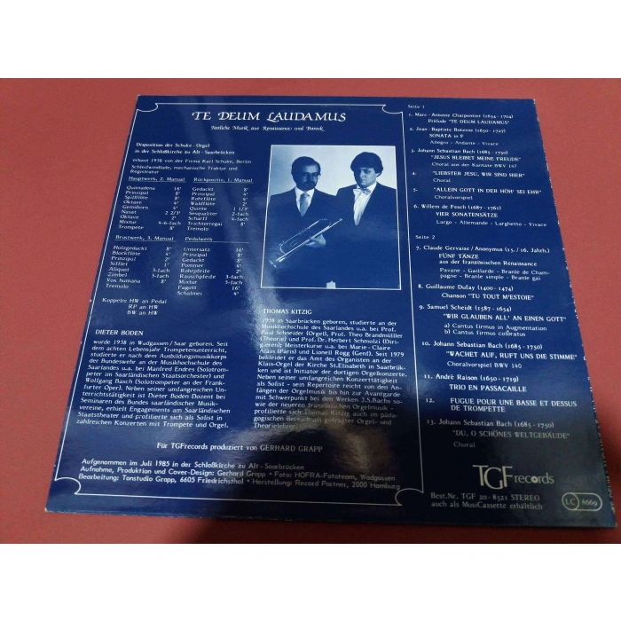 TE DEUM LAUDAMUS RENAISSANCE BAROCK TROMPET UND ORGEL