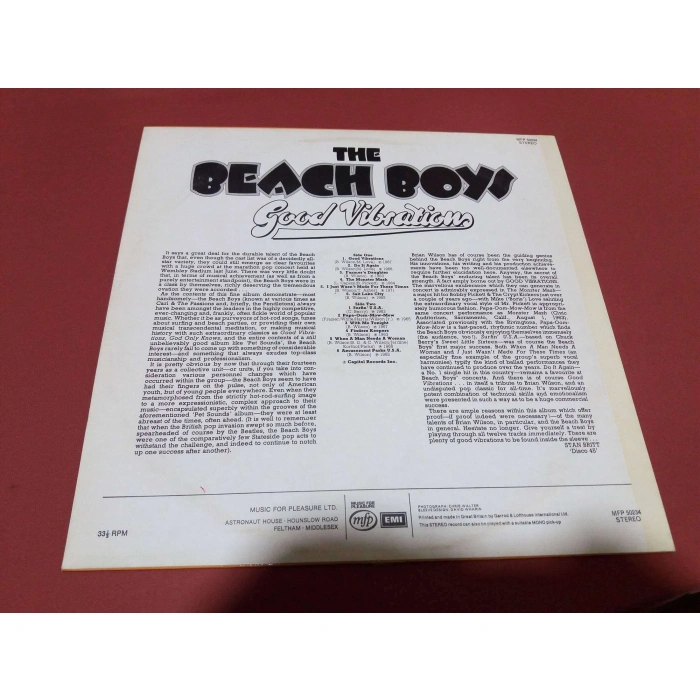 THE BEACH BOYS GOOD VIBRATIONS