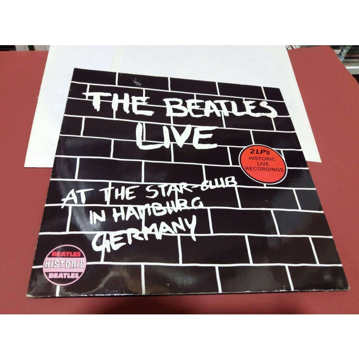 THE BEATLES LIVE AT THE STAR CLUB HAMBURG     2 LP