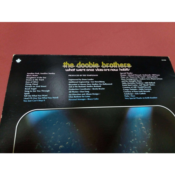 THE DOOBIE BROTHERS WHAT WHERE ONCE VICES