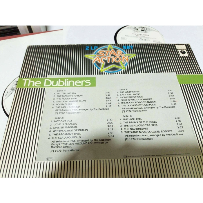 THE DUBLINERS STAR ACTION   2 LP