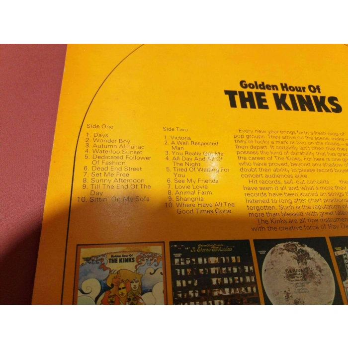 THE KINKS GOLDEN HOUR OF