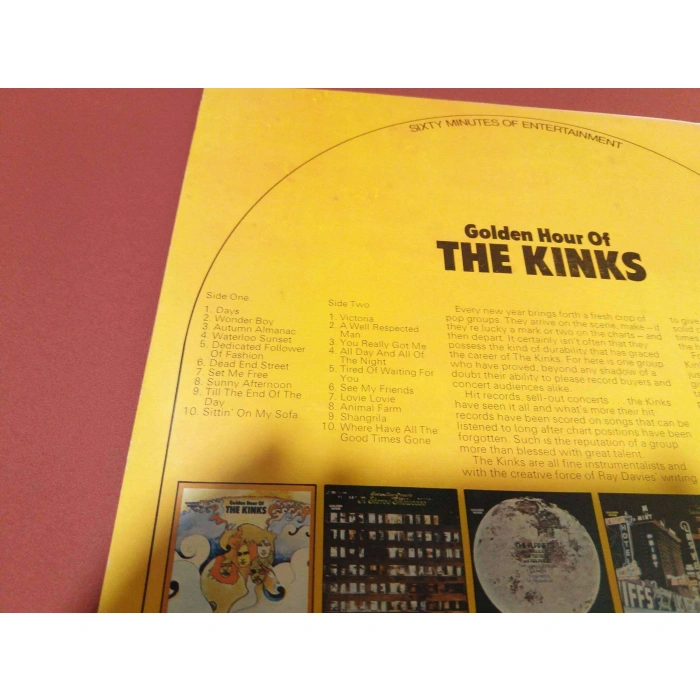 THE KINKS GOLDEN HOUR OF