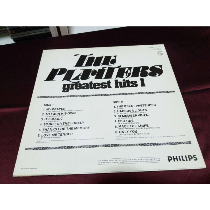THE PLATTERS GREATEST HITS