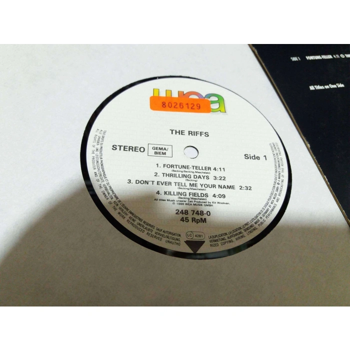 THE RIFFS FORTUNE TELLE MAXI LP