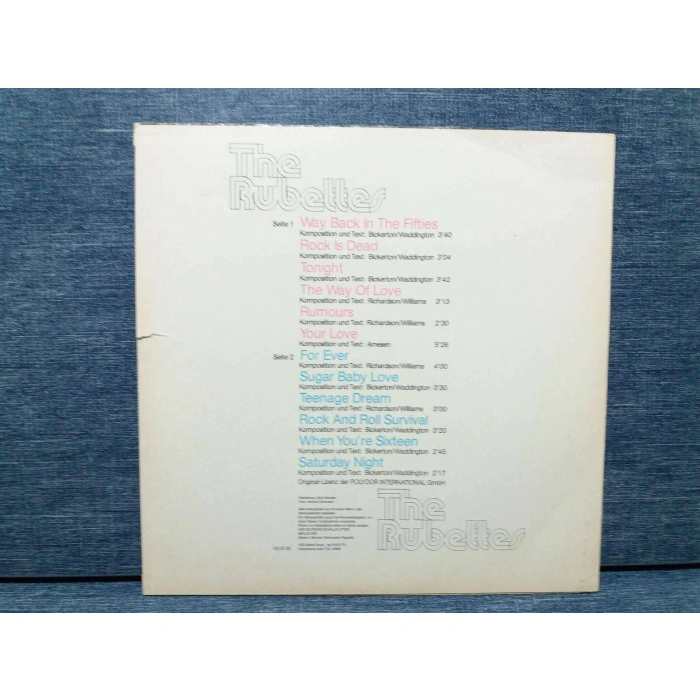 THE RUBETTES GREATEST