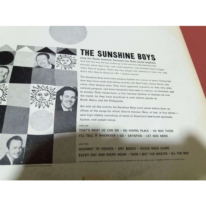 THE SUNSHINE BOYS SING THEIR MOST POPULAR