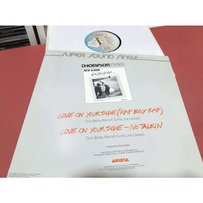 THOMPSON TWINS LOVE ON YOUR SIDE MAXI LP