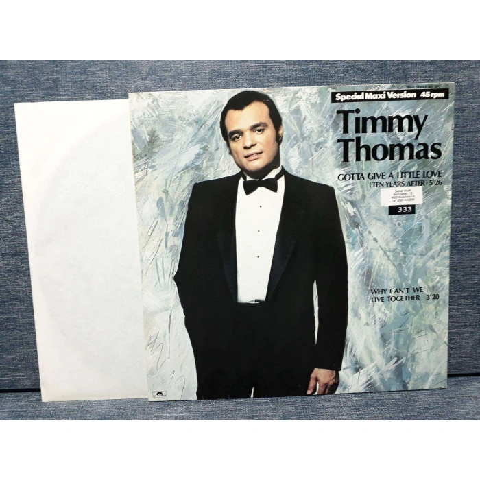 TIMMY THOMAS GOTTA GIVE A LITTLE MAXI LP