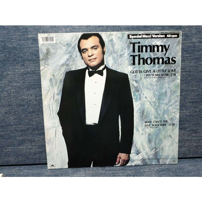 TIMMY THOMAS GOTTA GIVE A LITTLE MAXI LP