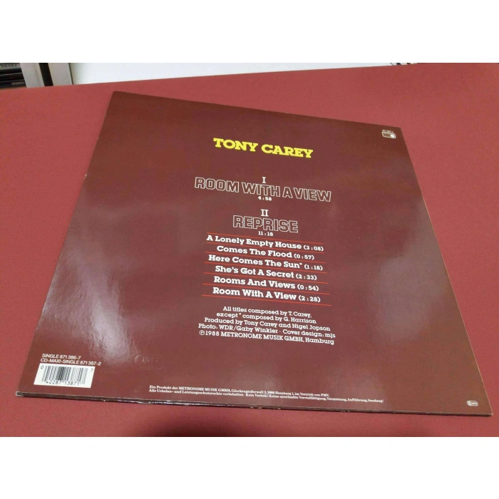 TONY CAREY ROOM WITH AVIEW MAXI LP