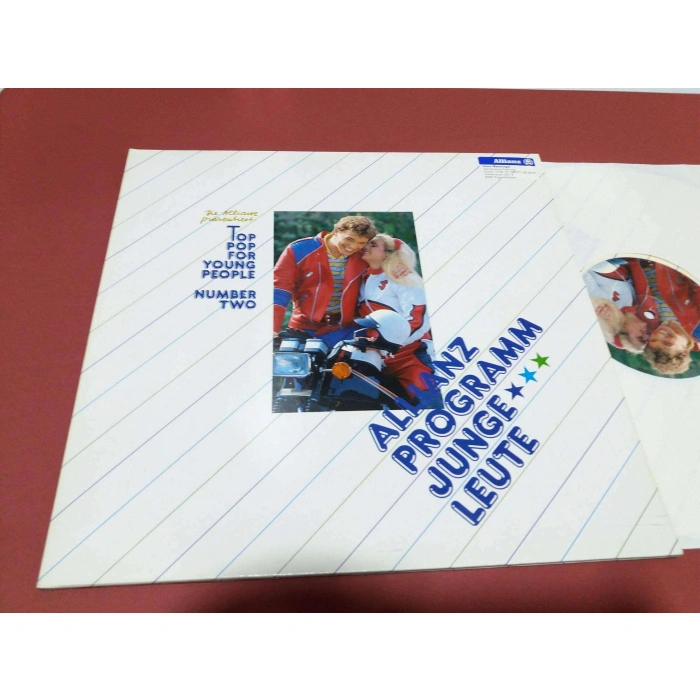 TOP POP YOUNG PEOPLE  (  RESİMLİ BASKI PLAK )