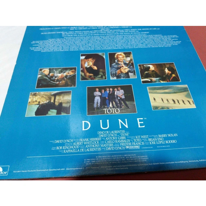TOTO DUNE FILM SOUNDTRACK MUSIC LP
