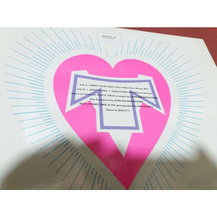 TRANSVISION VAMP I WANT YOUR LOVE MAXI LP