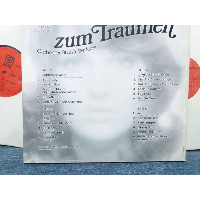 TRAUM MELODI BRUNO BERTONE   2 LP
