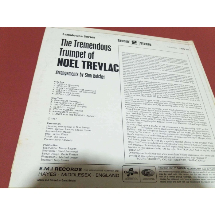 TREMENDOUS TRUMPET NOEL TREVLAC