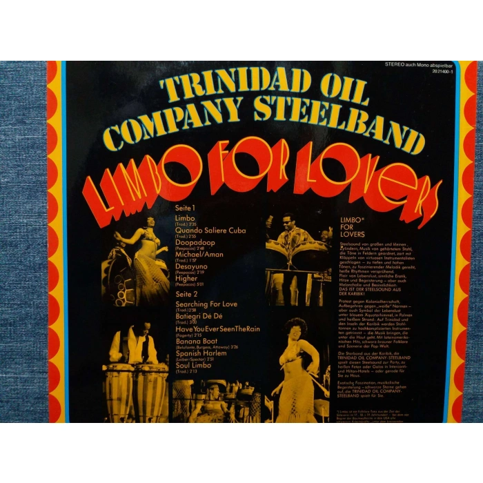 TRINIDAD OIL COMPANY STEELBAND LIMBO FOR LOVERS