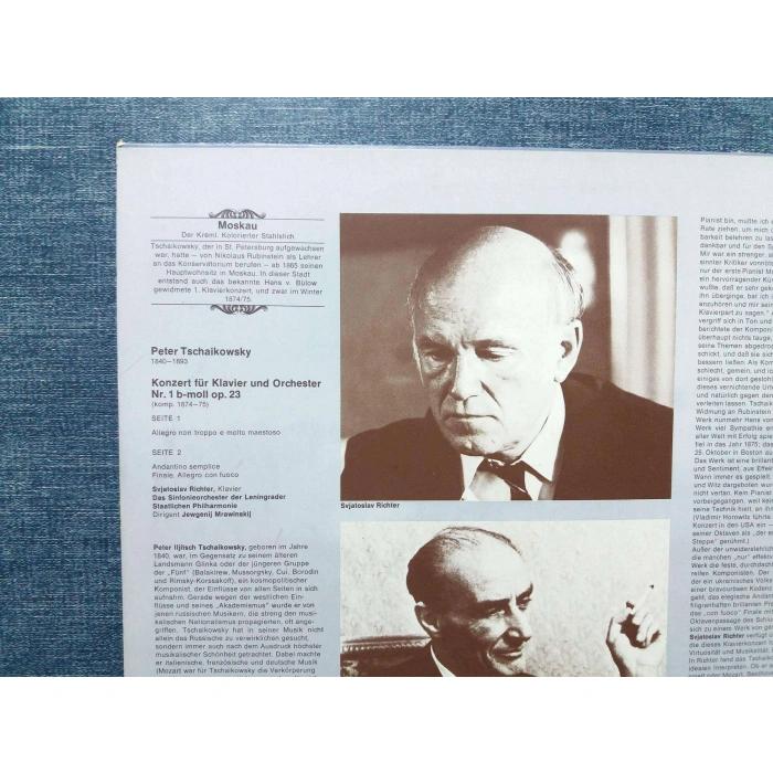 TSCHAIKOWSKY KLAVIER KONZERT Nr.1 SVJATOSLAV RICHTER