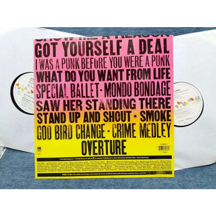 TUBES LIVE MUSIC ALBUM    2 LP