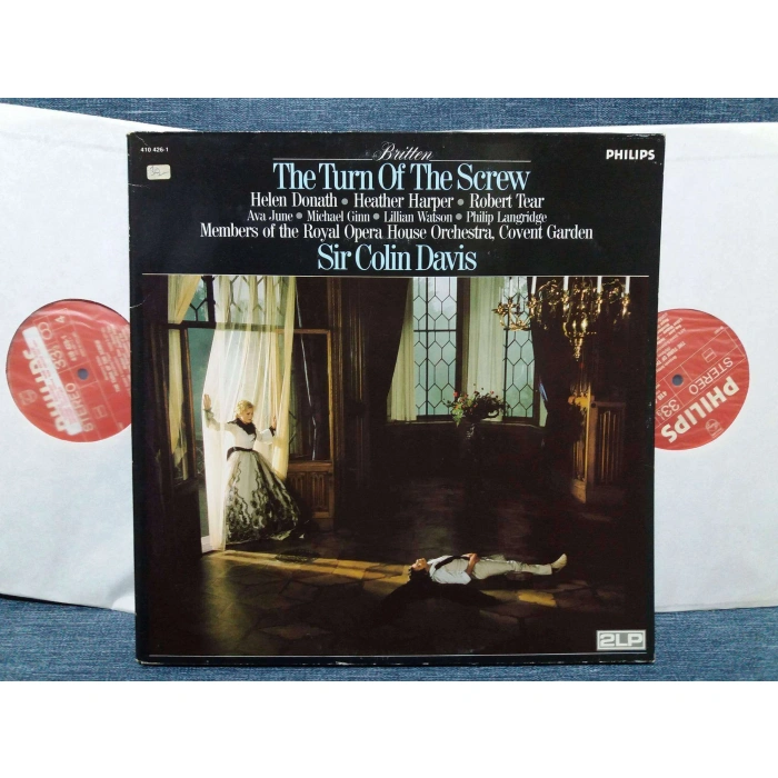TURN OF THE SCREW COLIN DAVIS    2 LP