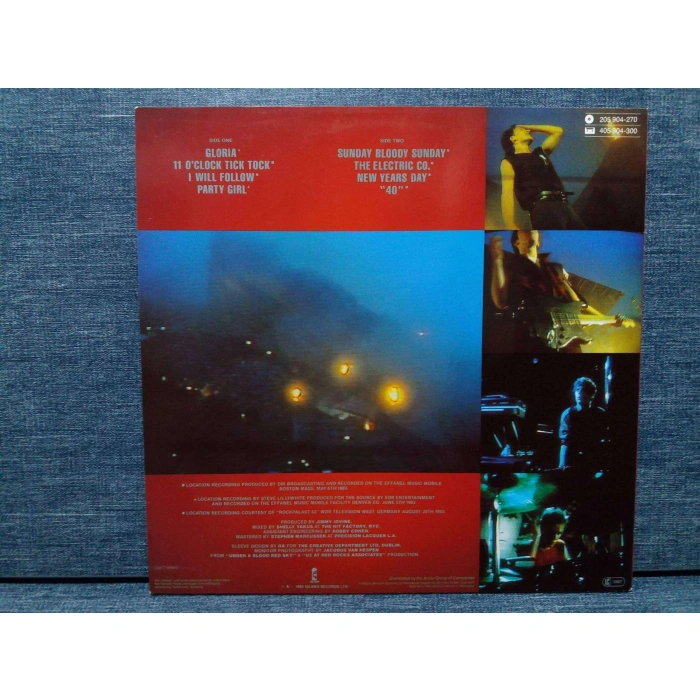 U2 LIVE UNDER A BLOOD RED SKY