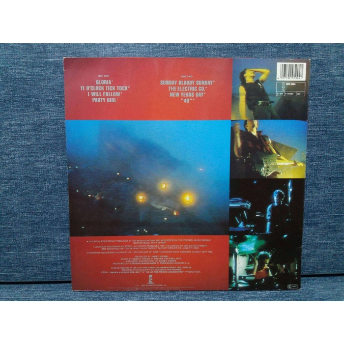 U2 LIVE UNDER A BLOOD RED SKY