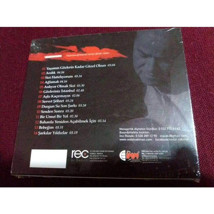 VEDAT SAKMAN YAŞAMIN GÖZLERİN (SIFIR)