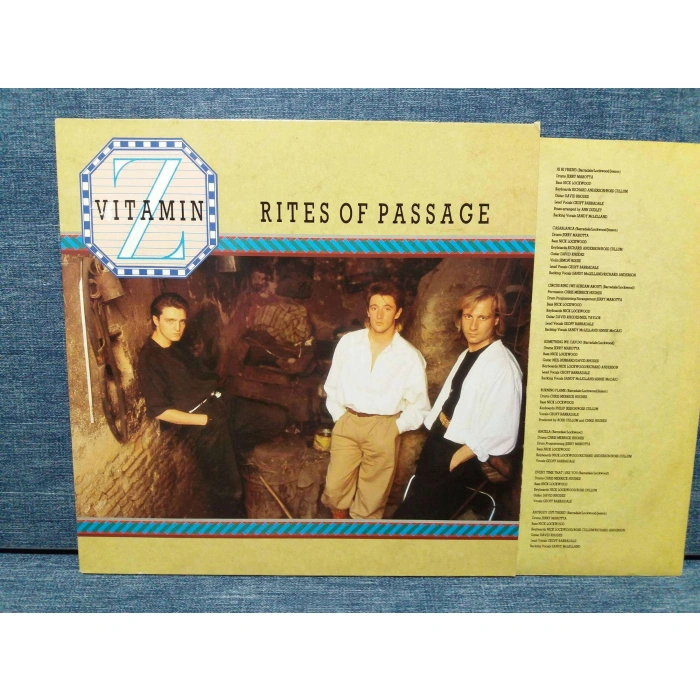 VITAMIN Z RITES OF PASSAGE