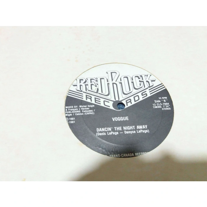 VOGGUE DANCIN THE NIGHT AWAY MAXI LP
