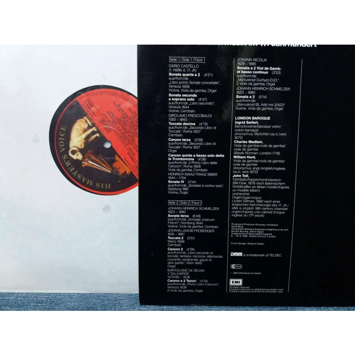 VON VENEDIG NACH WIEN 17.YY CHAMBER MUSIC