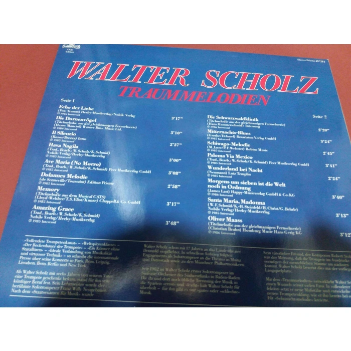 WALTER SCHOLZ TRAUM MELODIEN