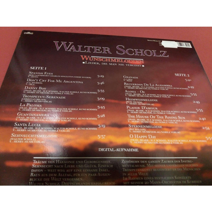 WALTER SCHOLZ TROMPETE MELODIEN