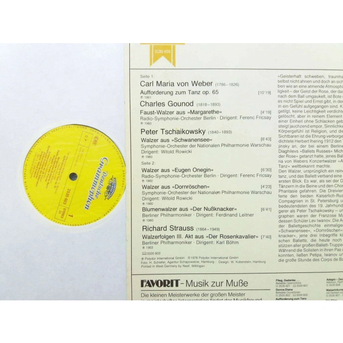 WALZER OPER BALLET BEST