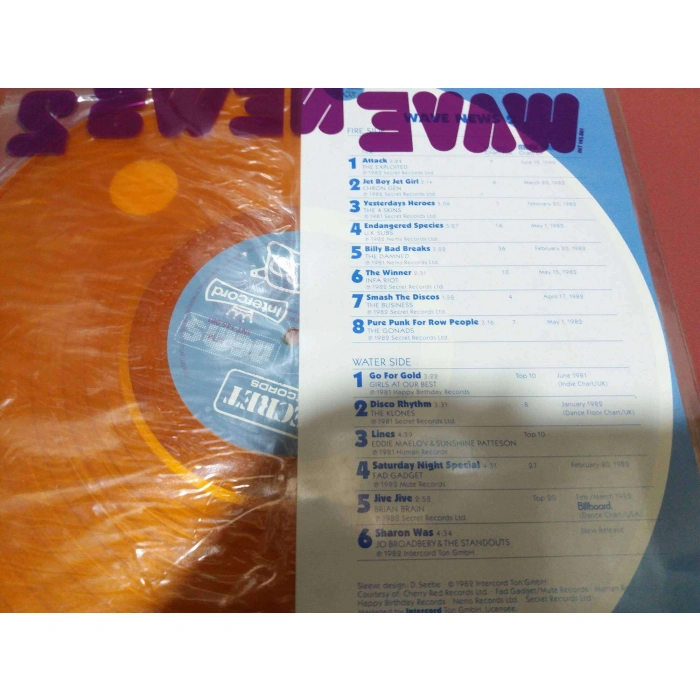 WAVE NEW GENERATION OF MUSIC ( RENKLİ LP )